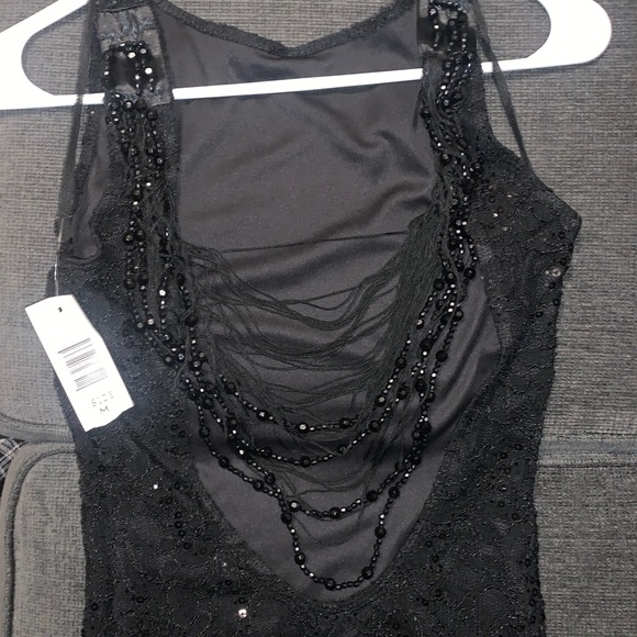 Mini black night out dress - NWT - CROSSPOSTED - Picture 3 of 3